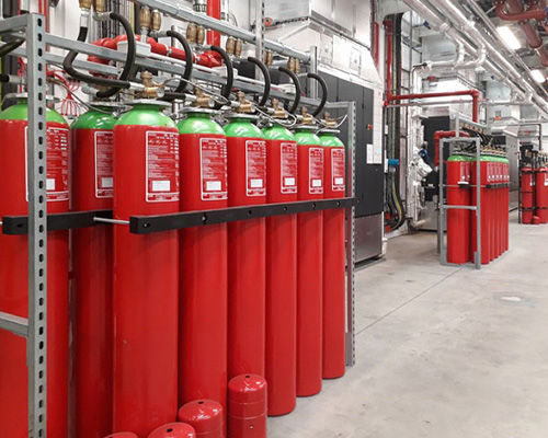 Gas-Based-Automatic-Fire-Suppression-System