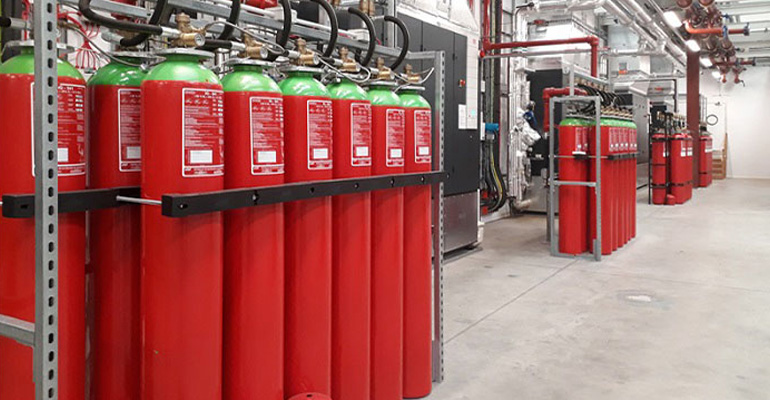 Gas-Based-Automatic-Fire-Suppression-System